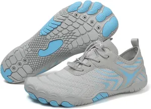 Hike Barefoot Shoes Womens Mens Pro Water Wide Toe Box Non-Slip Breathable Footwear Healthy Unisex Athletic Hiking Neuropathy Grounded Comfort Wear Quick Drying Swim Beach Aqua Sport Diving