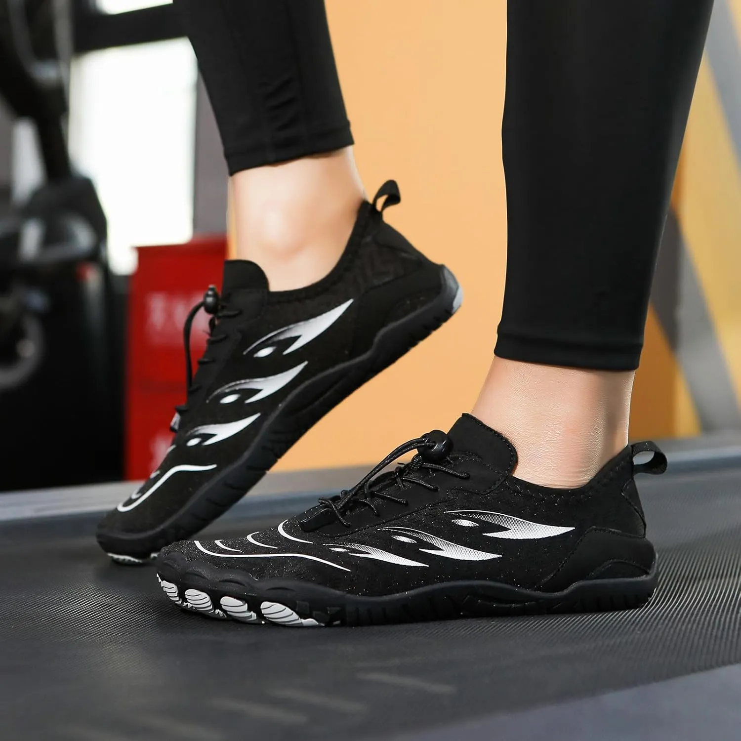 Hike Barefoot Water Shoes for Women Men Footwear Quick Dry Wide Toe Box Pro Beach Swim Athletic Sports Shoes Non-Slip Aqua Shoe Pool Hiking Walking Diving Surfing Breathable Hiking Footwear