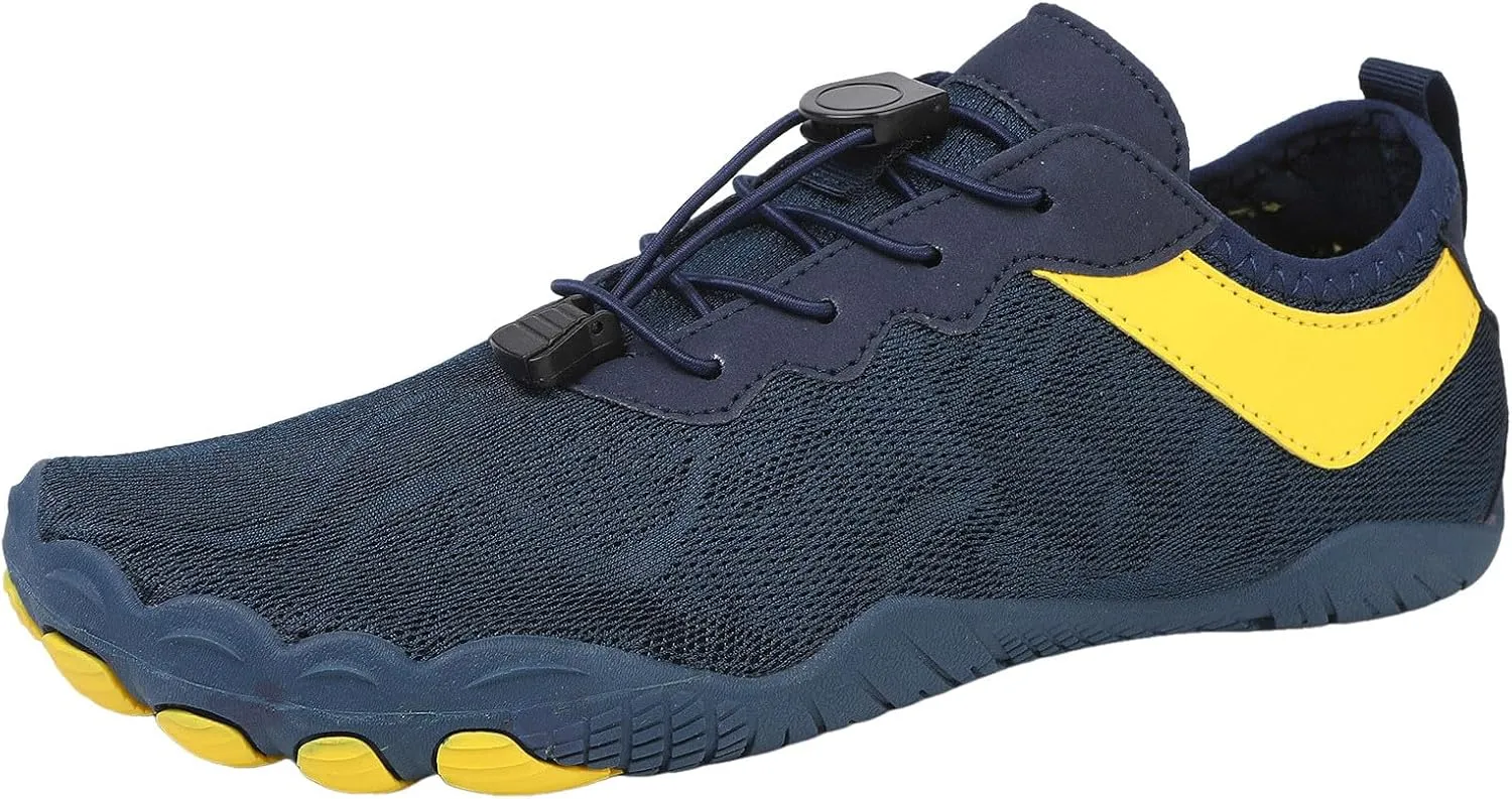 Hike Barefoot Water Shoes Women Men,Newly Non Slip Water Shoe Quick-Dry Wide Toe Breathable & Non Slip for Hiking Beach,Aqua Wading Diving Swim,Indoor Fitness Couple Shoe