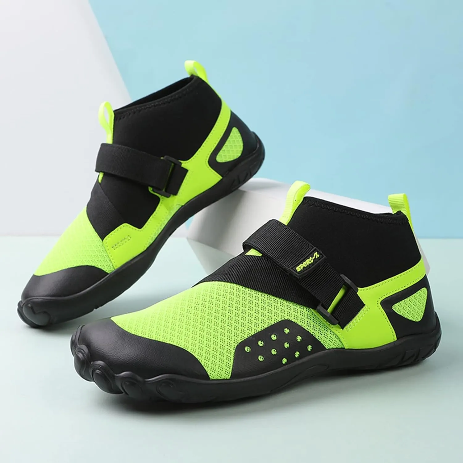 Hiking Barefoot Shoes for Women Men Breathable Non Slip Athletic Footwear Wide Toe Water Shoes for Boating Surfing