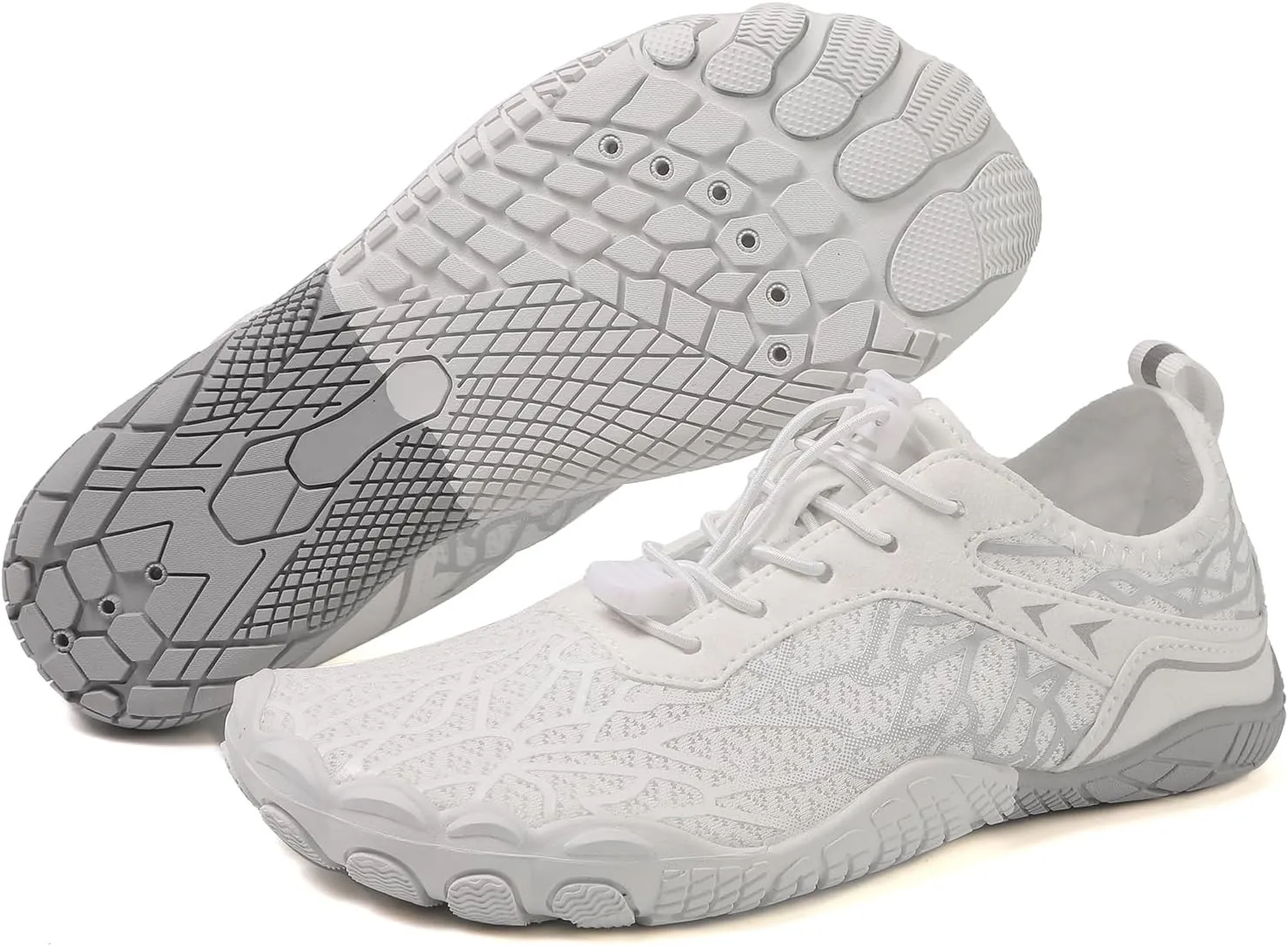 Hiking Footwear Barefoot Shoes Women Men, Pro Barefoot Shoes with Wide Toe Box Healthy & Non-Slip Breathable Beach Water Shoe Lightweight Walking Shoe Unisex Running Sneakers