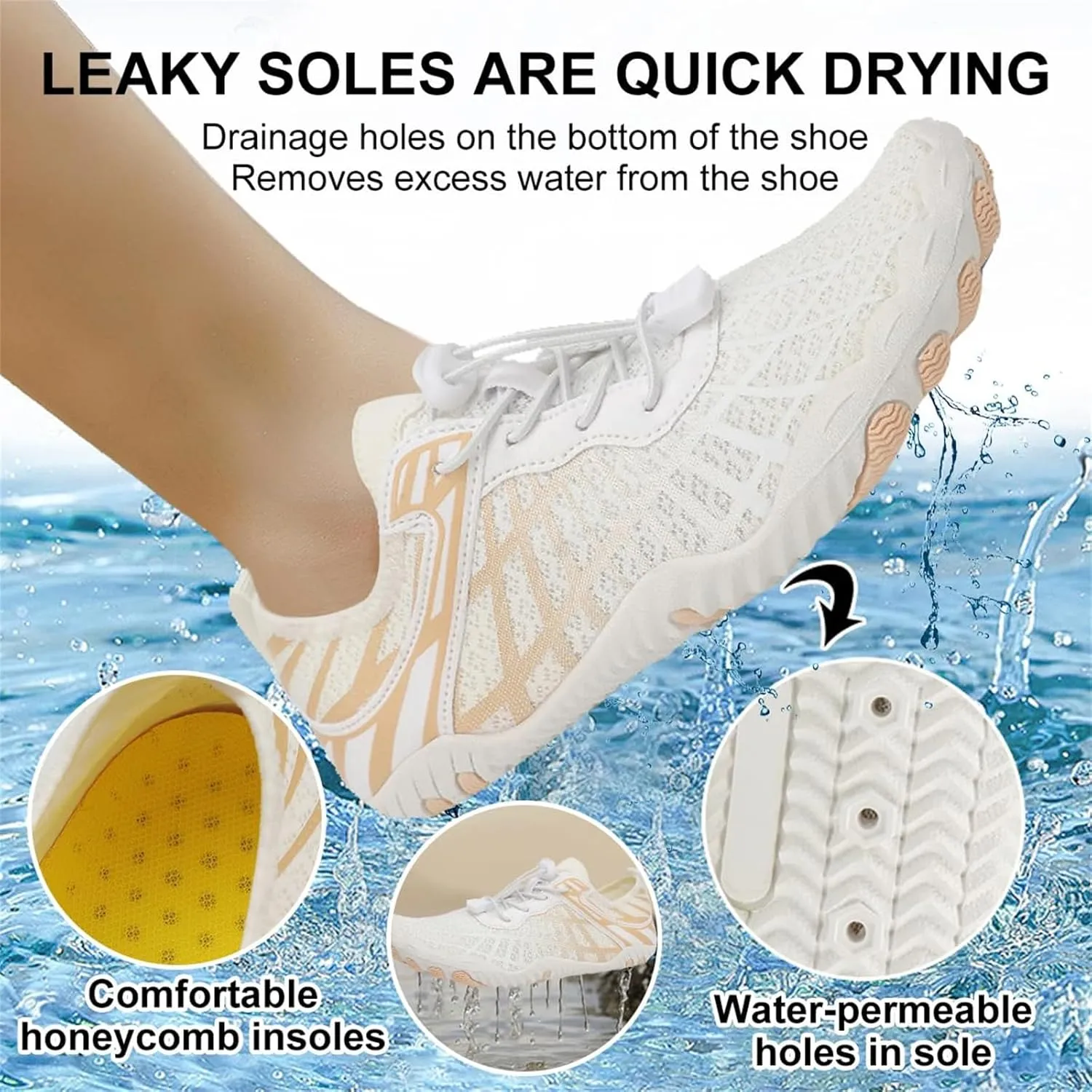Hiking Footwear Barefoot Shoes Womens Pro-Healthy Non-Slip Water Shoe for Women Men Wide Toe Running Boots Sneakers Unisex Shoes Quick Dry Healthy Non-Slip Baresteps Athletic Men Anti-Slip