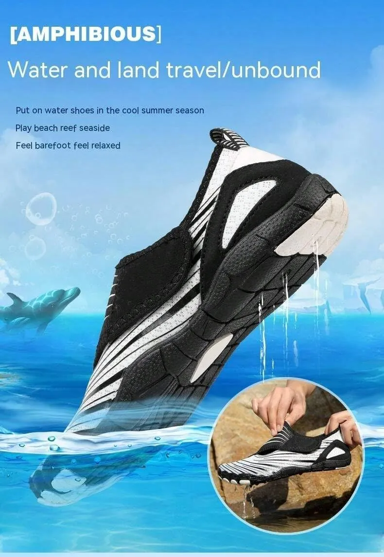 Hiking Footwear Barefoot Womens Shoes Non-Slip Outdoor Unisex Grounded Footwear Barefoot Shoes for Neuropathy Women&Men Water Pro Barefoot Shoes Wide Toe Box Sneakers,Quick Dry,Waterproof,Beach