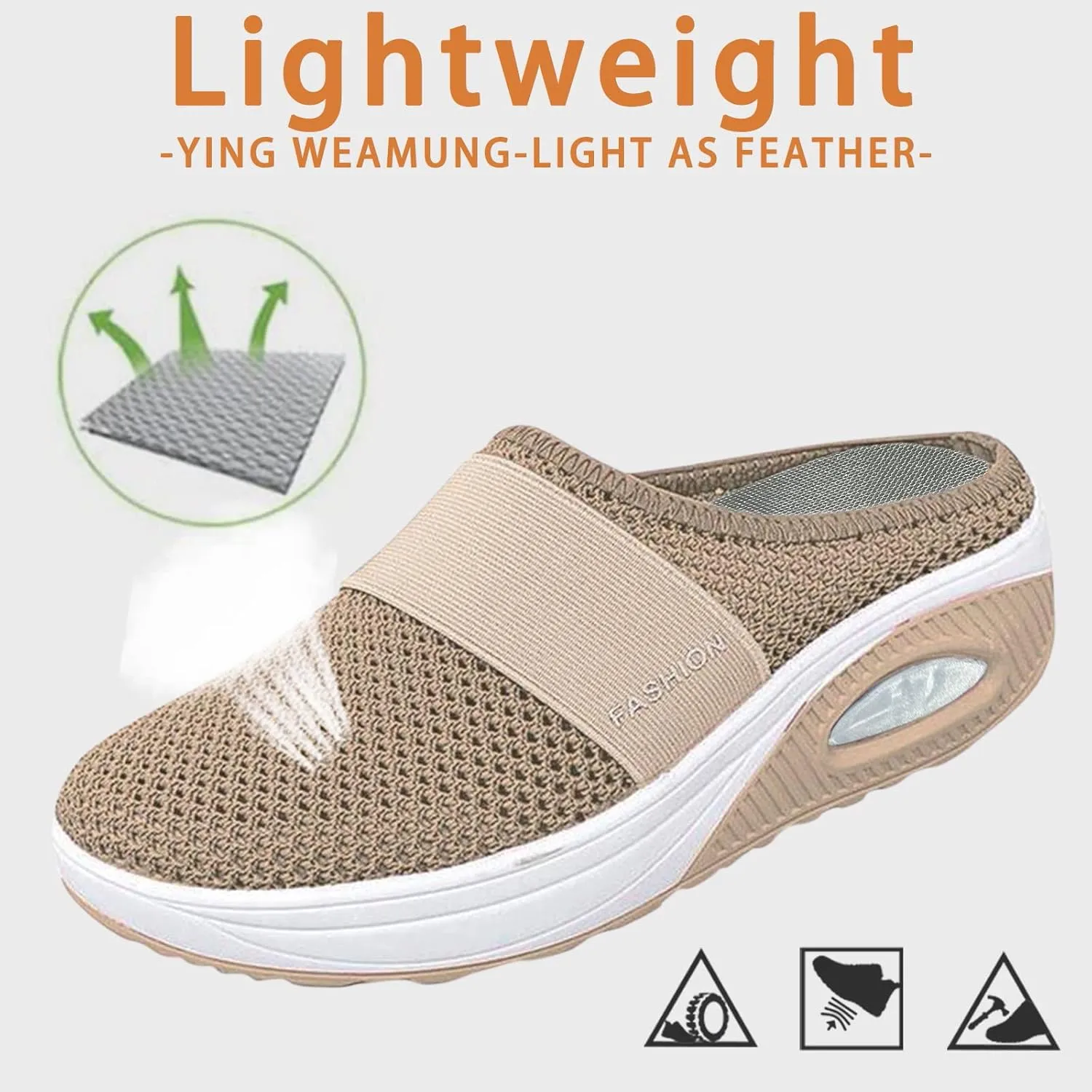 Hiking Sandals for Womens Black Sandals Comfortable Beach Walking Thong Cushion Sandals Slip on Indoor Outdoor