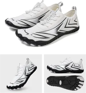 Hiking Water Shoes for Women Men Barefoot Shoes Women Walking Quick-Dry Aqua Sock Breathable Wide Toe Non-Slip Hiking Shoe Lightweight Sport Beach Footwear for Swim Pool Kayaking Diving Surfing