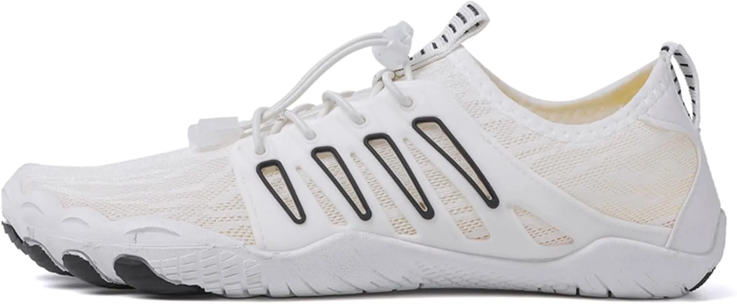 Hiking Water Shoes with Arch Support for Women Walking Wide Width Grounded Footwear for Women Men with Neuropathy Wide Toe Box Sneakers Non-Slip Diabetic Shoe Quick-Dry Waterproof Unisex