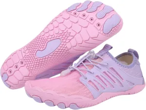 Hiking Water Shoes with Arch Support for Women Walking Wide Width Grounded Footwear for Women Men with Neuropathy Wide Toe Box Sneakers Non-Slip Diabetic Shoe Quick-Dry Waterproof Unisex