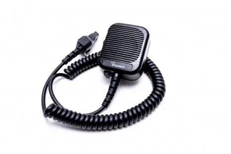 Impact Platinum Military Grade Two-Way Radio Speaker Mic, IP67 Submersible with 3.5mm Audio Jack HYT3-PRSM-HD8-WP
