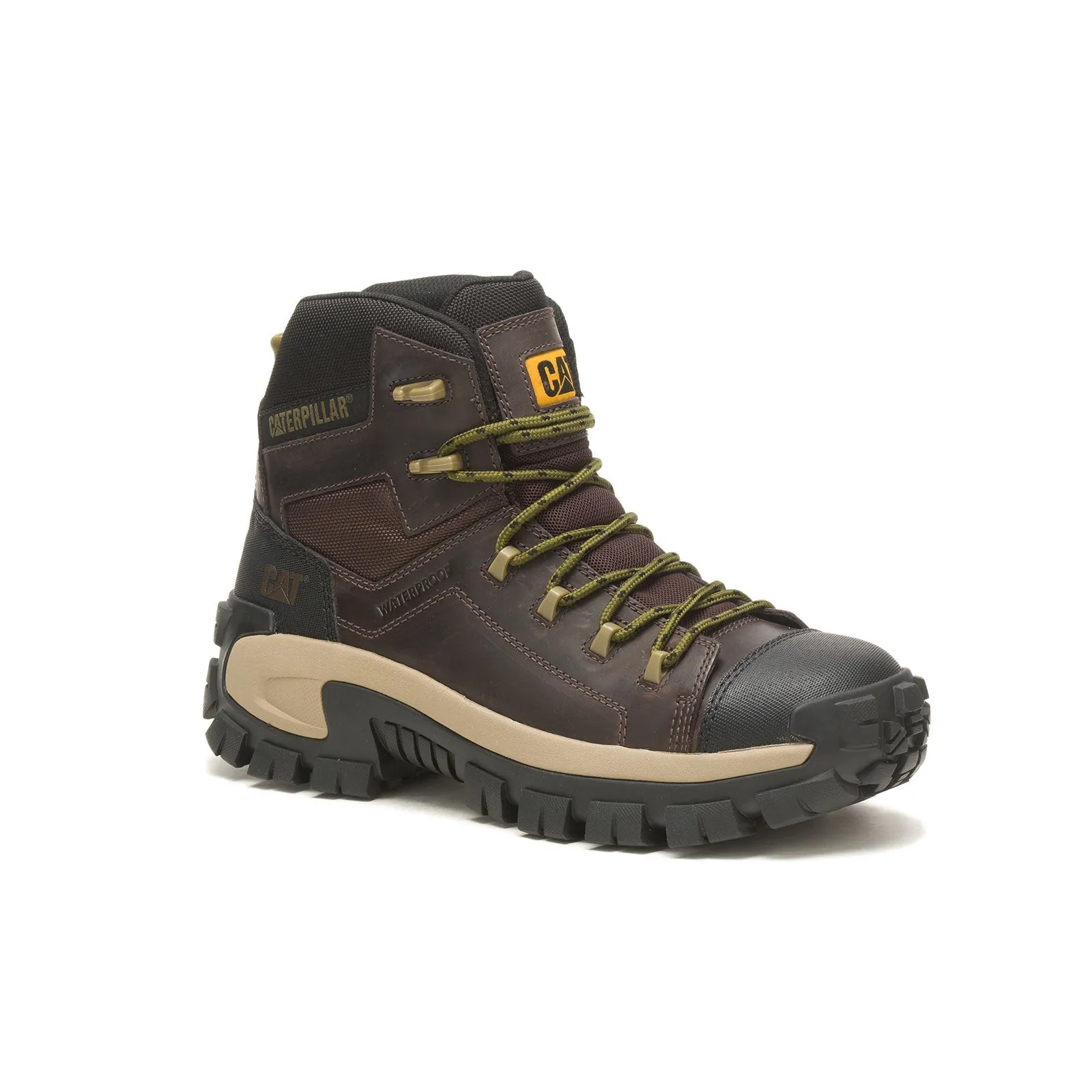 Invader Composite-Toe Waterproof Hiker Work Boot Brown