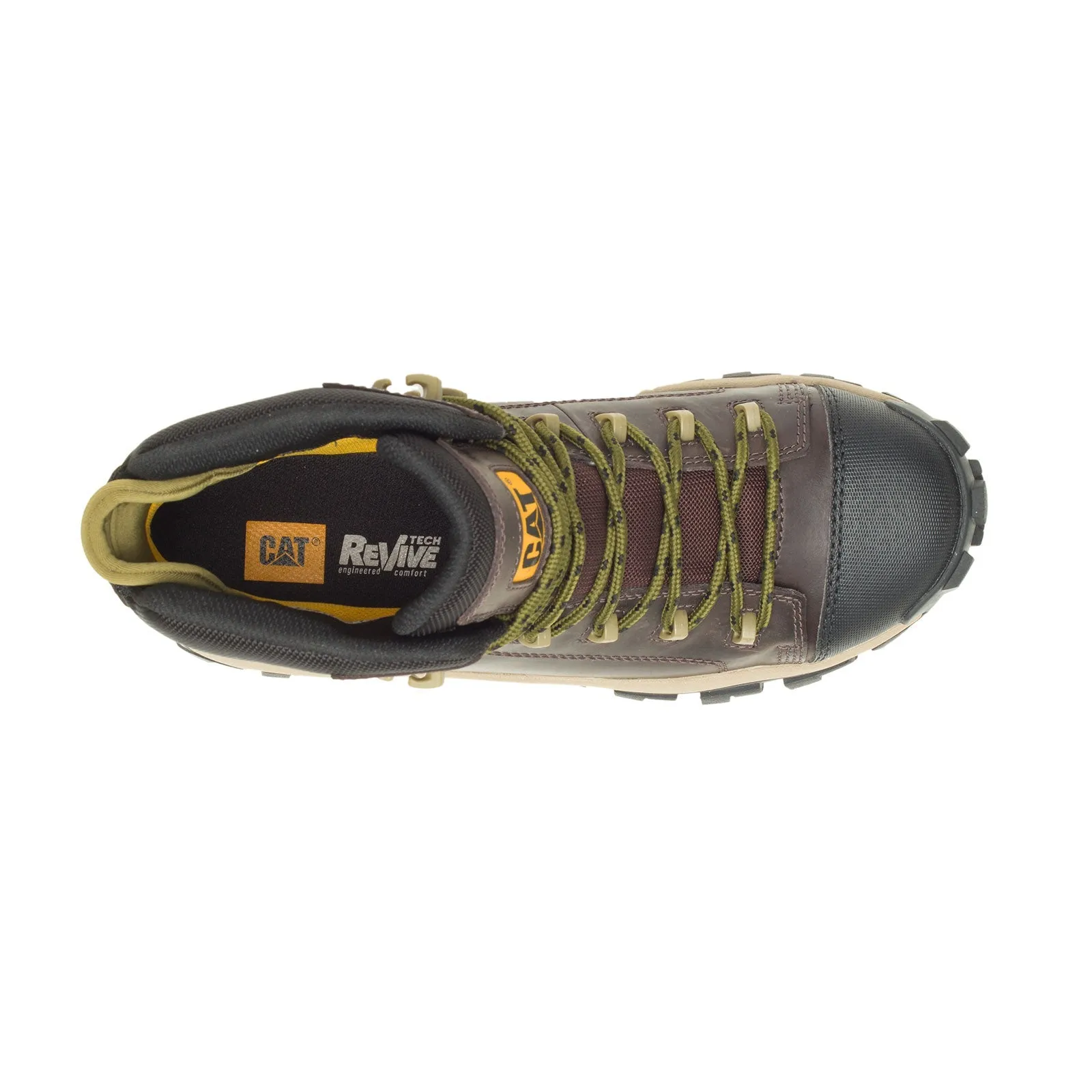 Invader Composite-Toe Waterproof Hiker Work Boot Brown