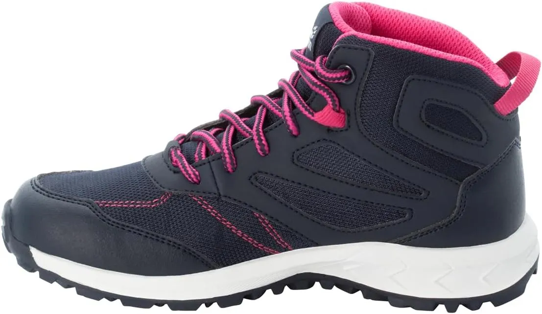 Jack Wolfskin Unisex-Child Woodland Texapore Mid Hiking Shoe Boot