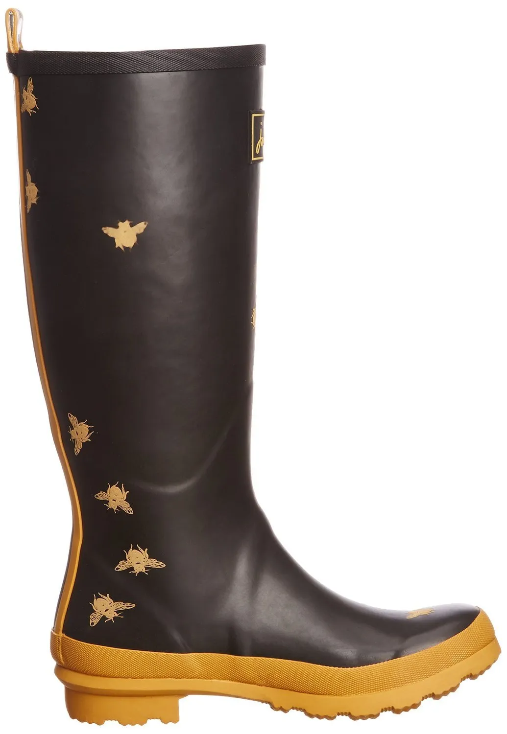 Joules Welly Print Women's Rubber Rain Boots Waterproof