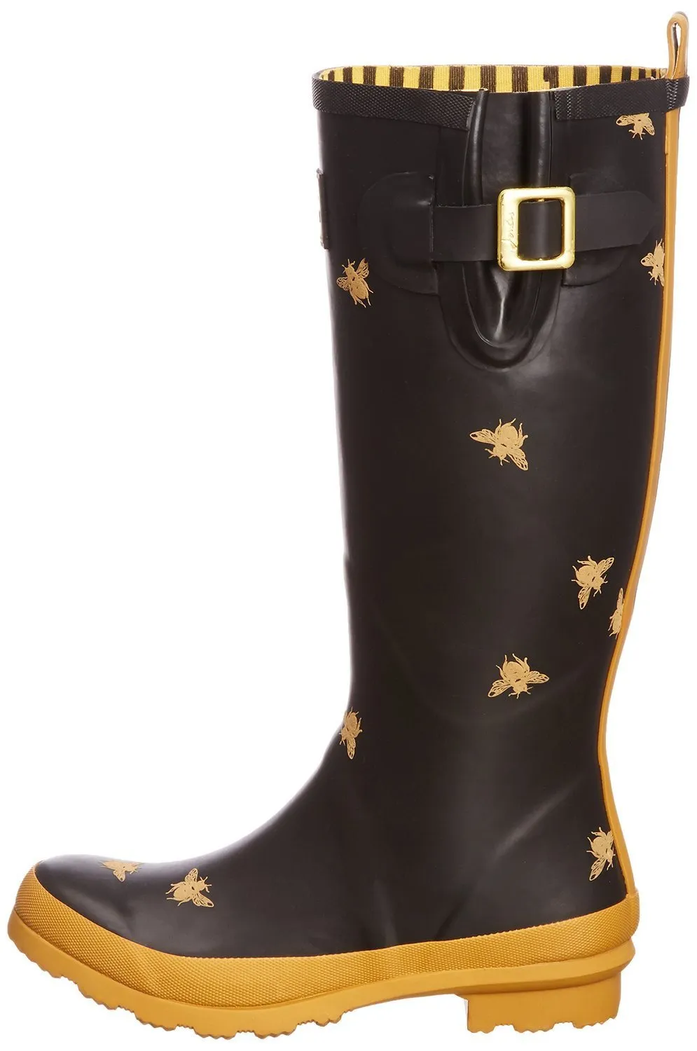Joules Welly Print Women's Rubber Rain Boots Waterproof