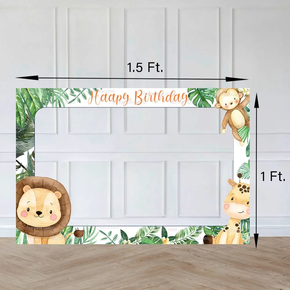 Jungle Birthday Combo Kit - Silver