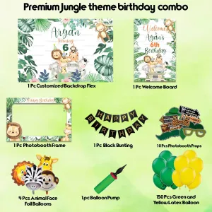 Jungle Birthday Combo Kit - Silver