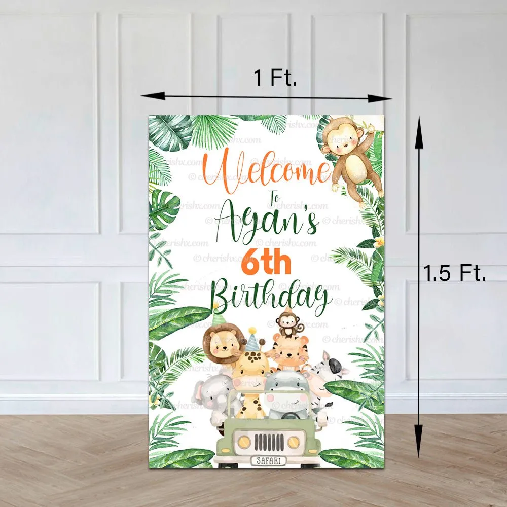 Jungle Birthday Combo Kit - Silver