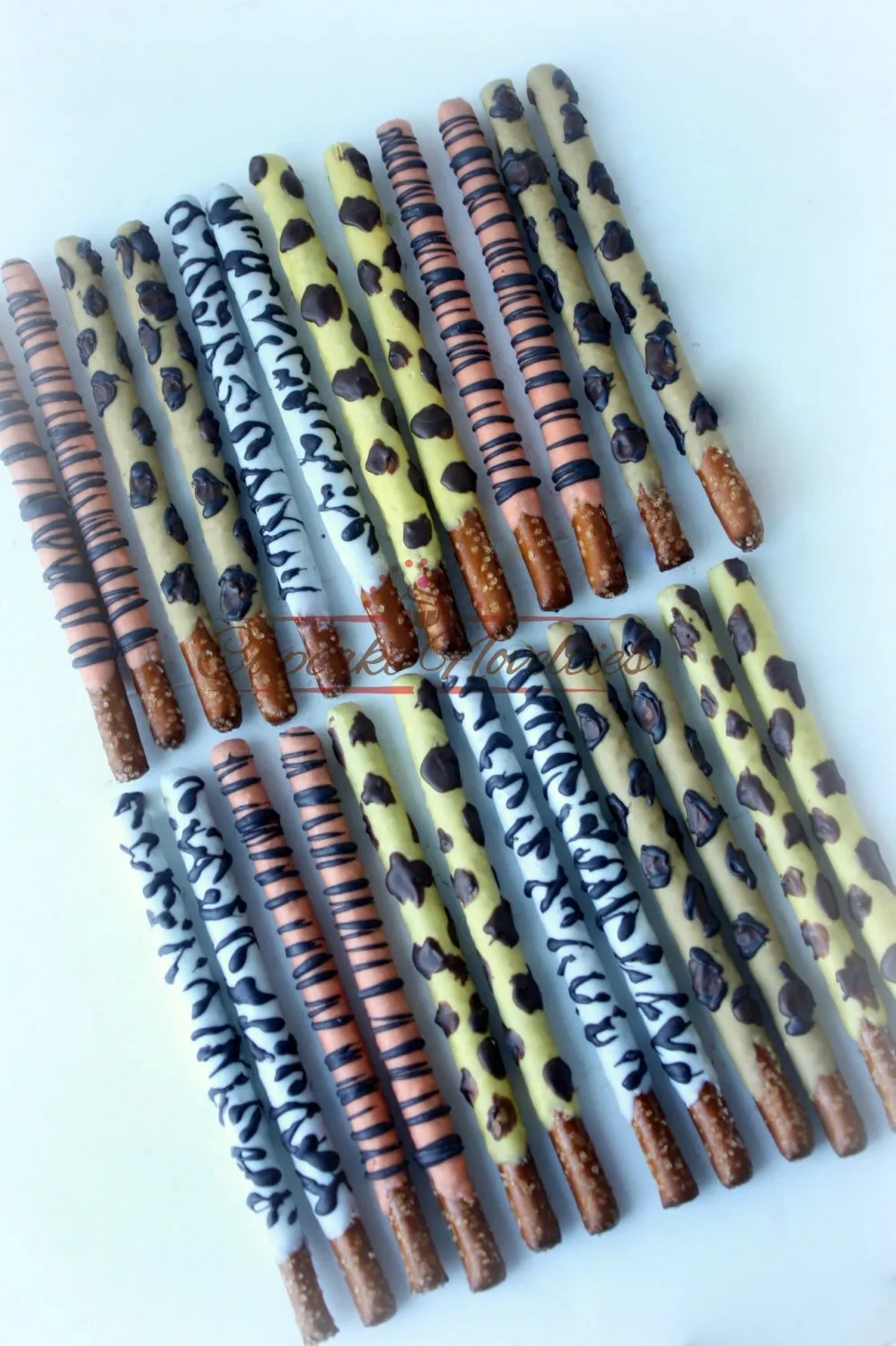 Jungle Birthday Safari Baby Shower Jungle Baby Shower Animal Print Pretzels Animal Print Cookies Jungle Cookies Safari Cookies Jungle Baby