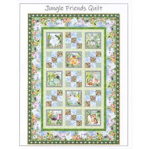 Jungle Friends Quilt Pattern