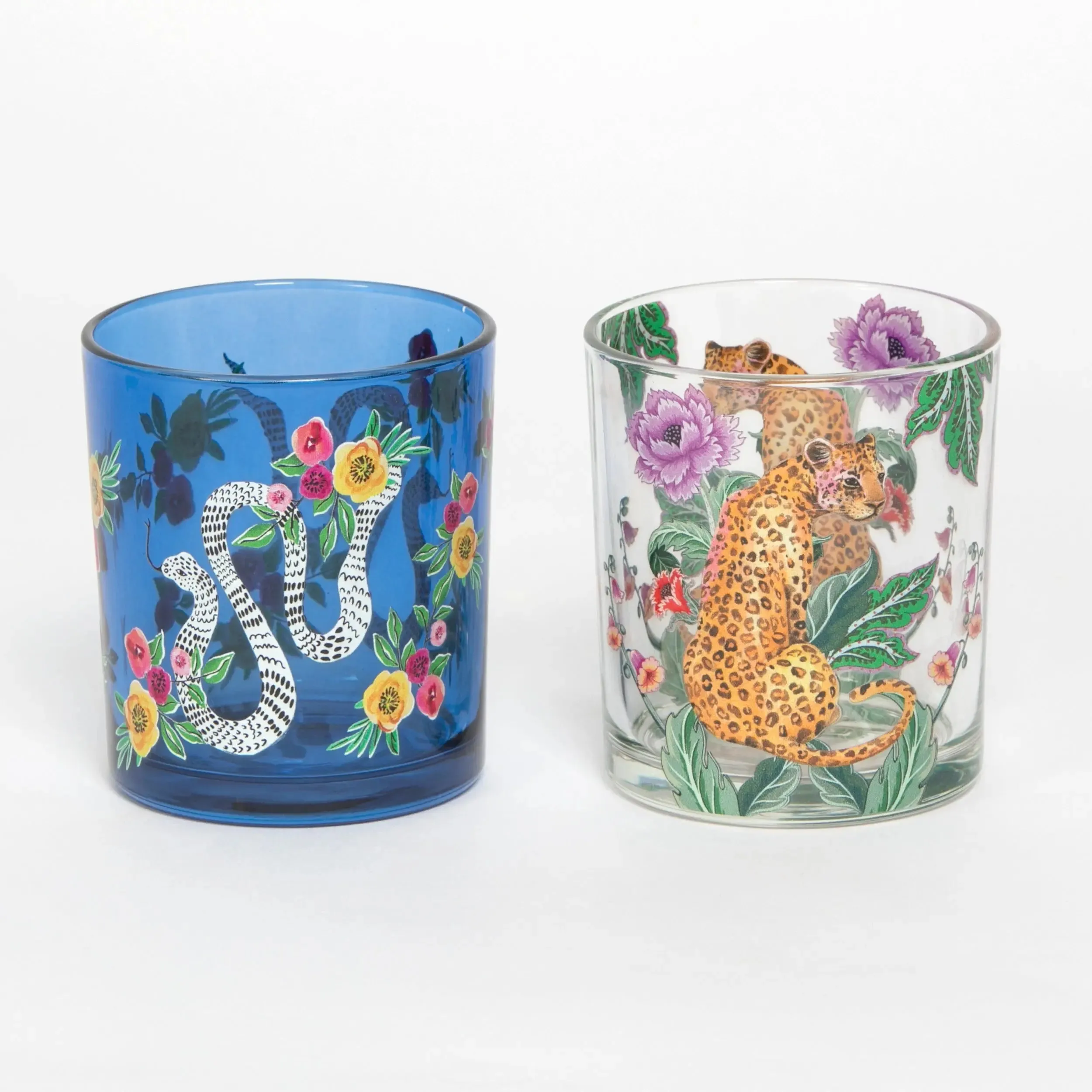 Jungle Rumble Assorted Drinking Tumblers Set of 4