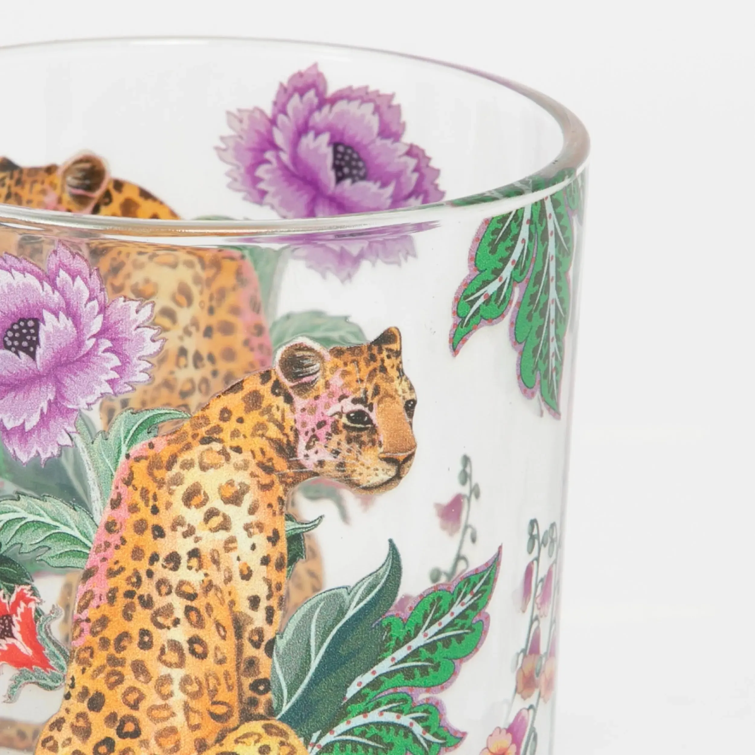 Jungle Rumble Assorted Drinking Tumblers Set of 4