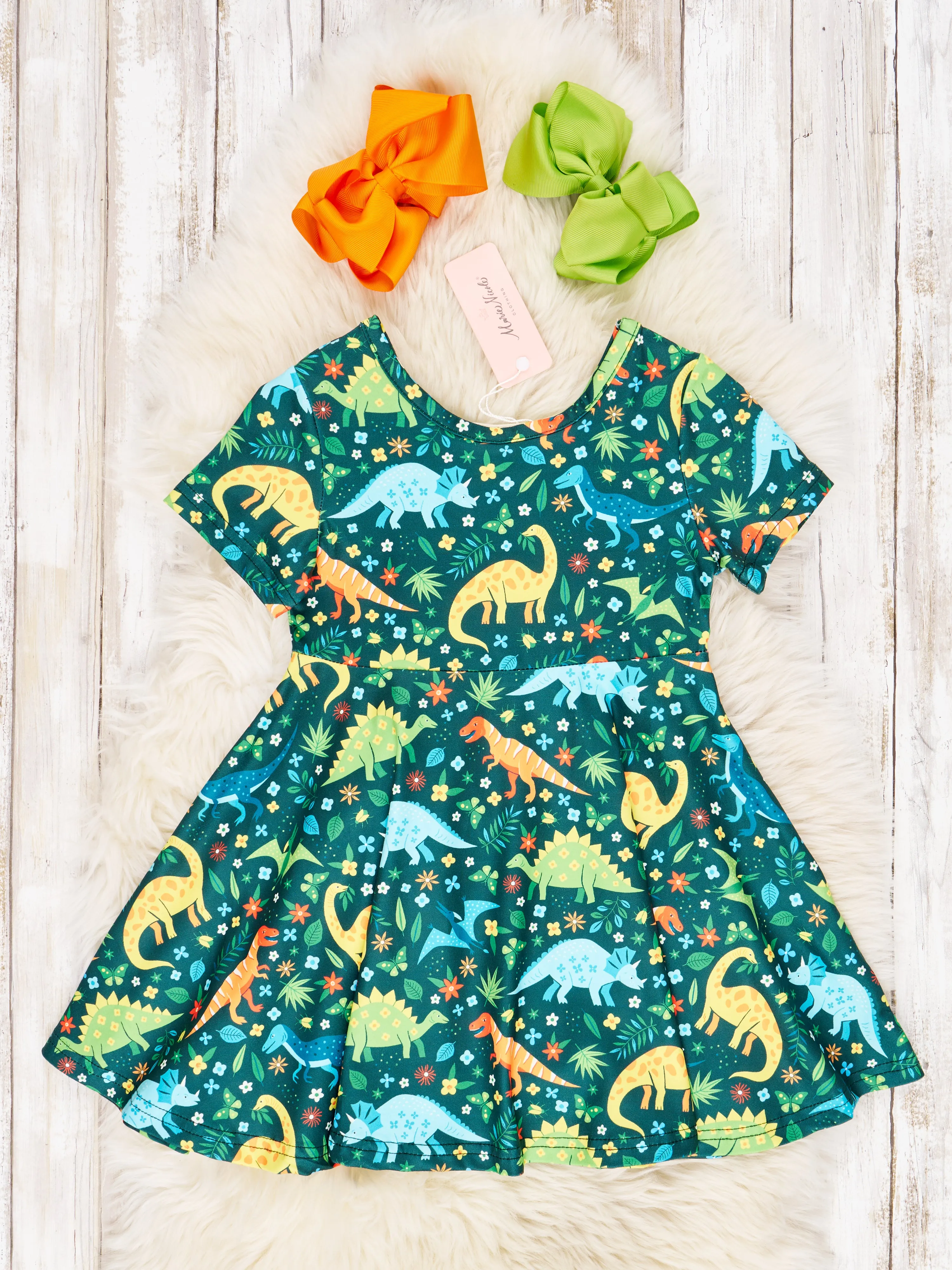 Jurassic Jungle Swing Dress