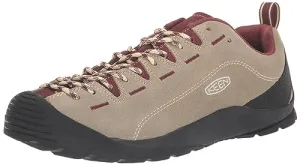 KEEN Men's Jasper Low Height Climbing Approach Style Sneakers, Brindle/Double Cream, 11