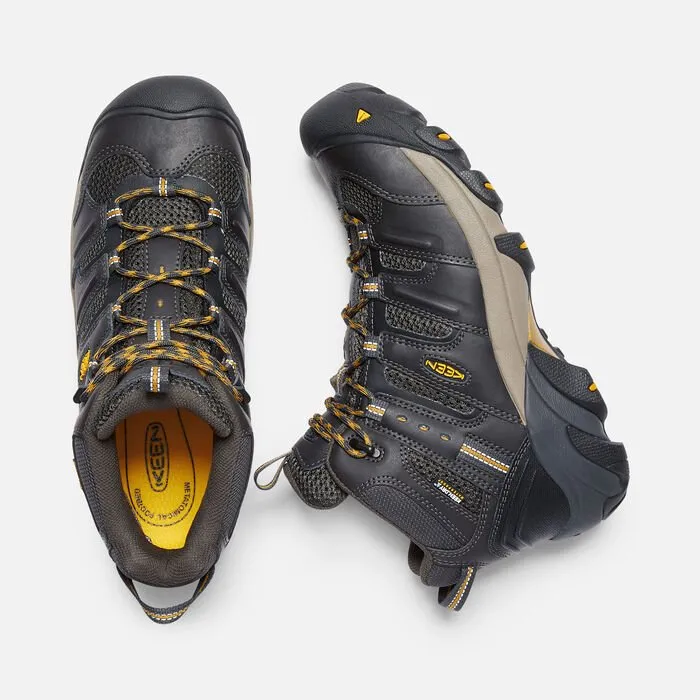 Keen - Men's Lansing Mid Waterproof (Steel Toe)