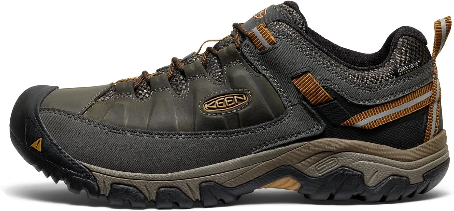 KEEN Men's Targhee 3 Low Height Waterproof Hiking Shoes