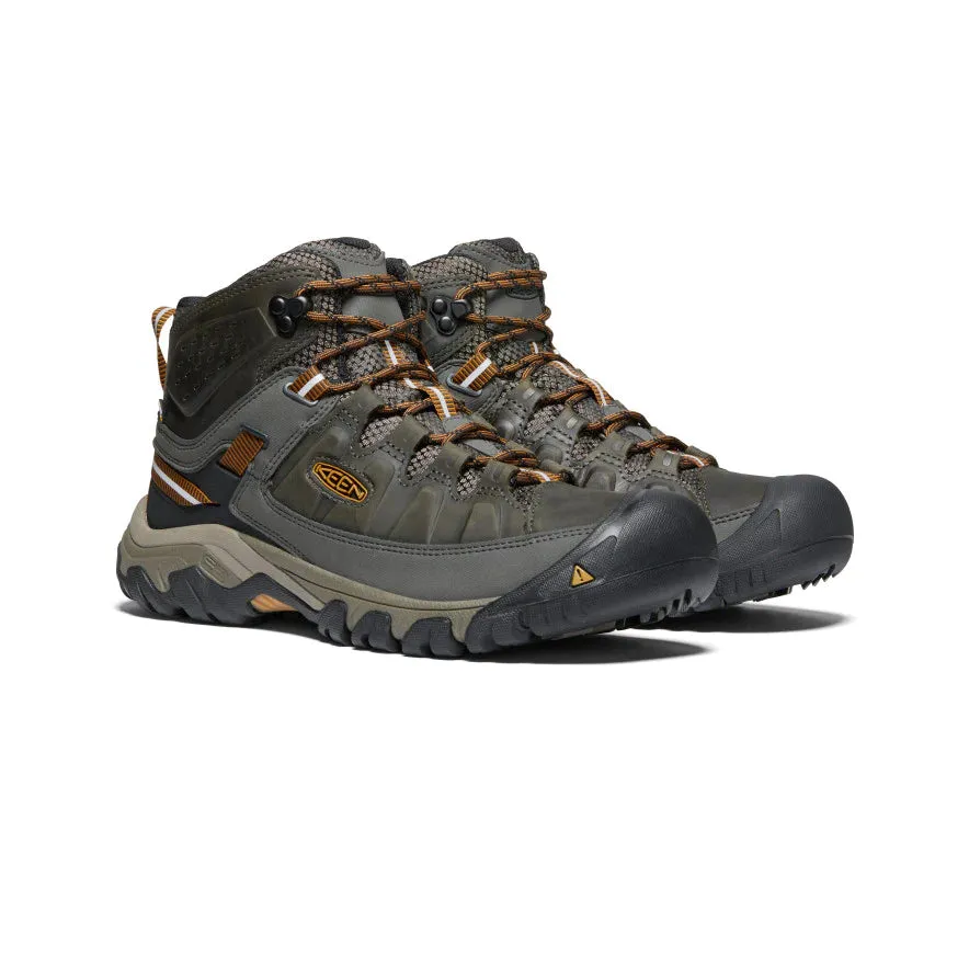 Keen Men's Targhee III Mid WP Boot - Black Olive 1017787
