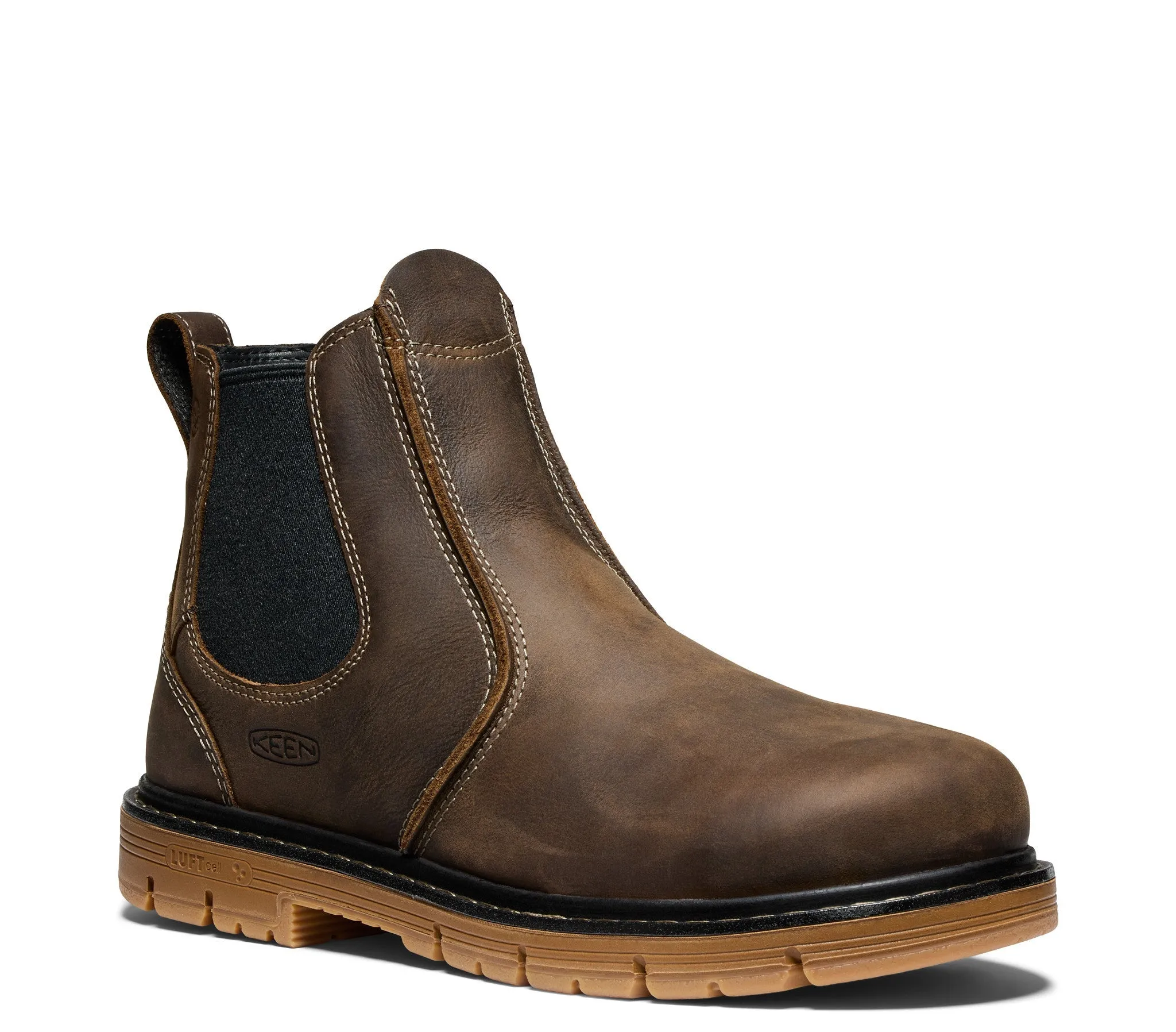 KEEN Utility Men's San Jose 90° 5" EH Aluminum Toe Chelsea Boot