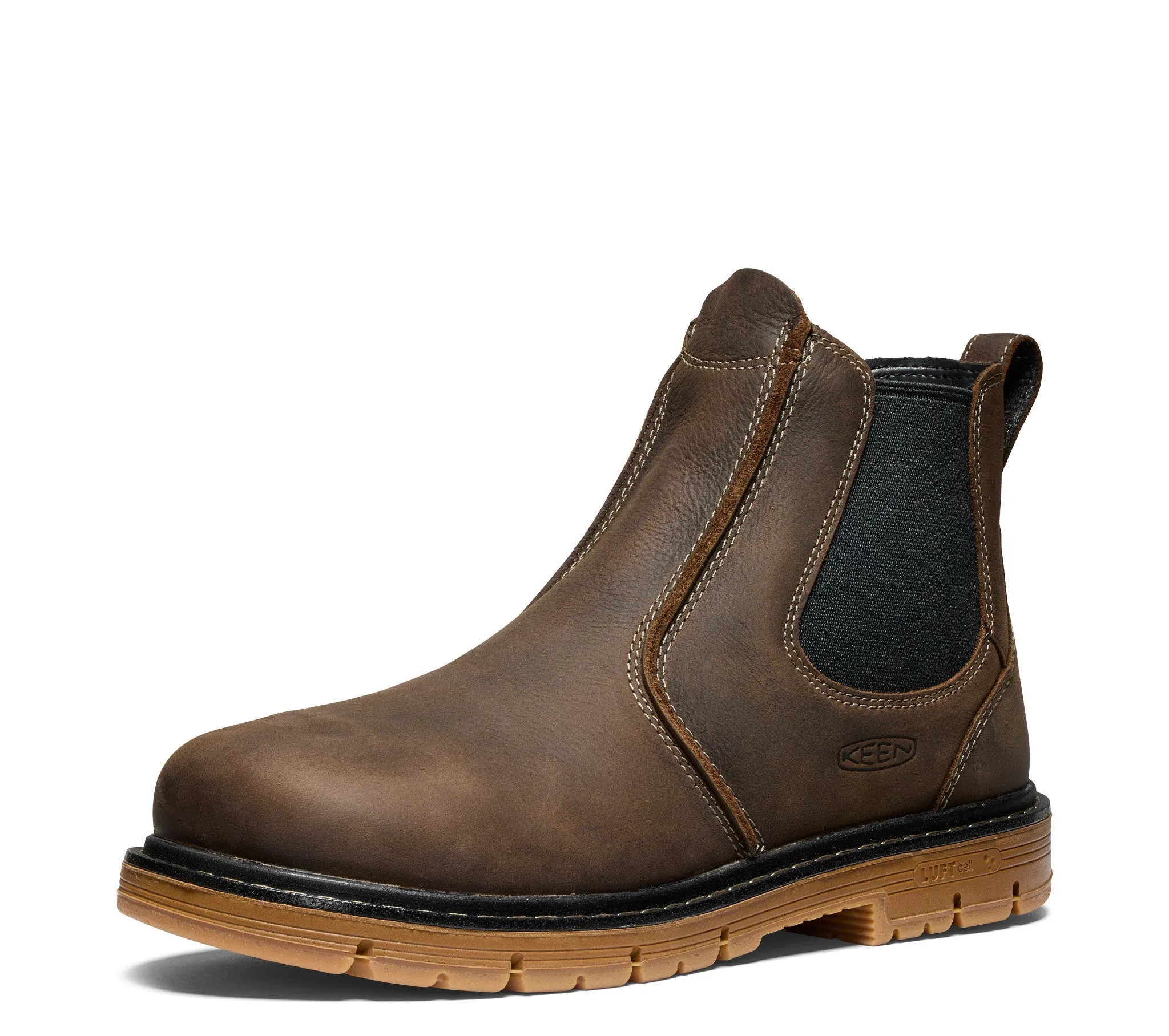 KEEN Utility Men's San Jose 90° 5" EH Aluminum Toe Chelsea Boot