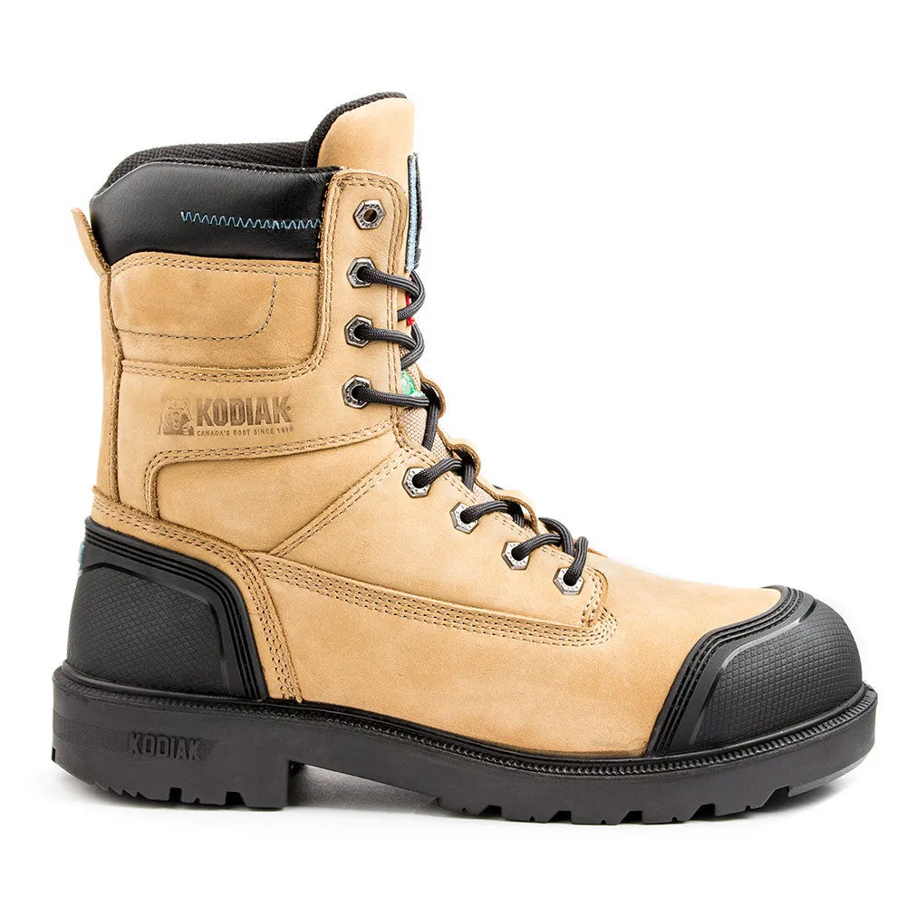 Kodiak Blue Plus 310090 Men's 8" Aluminum Toe Work Boots - Taupe