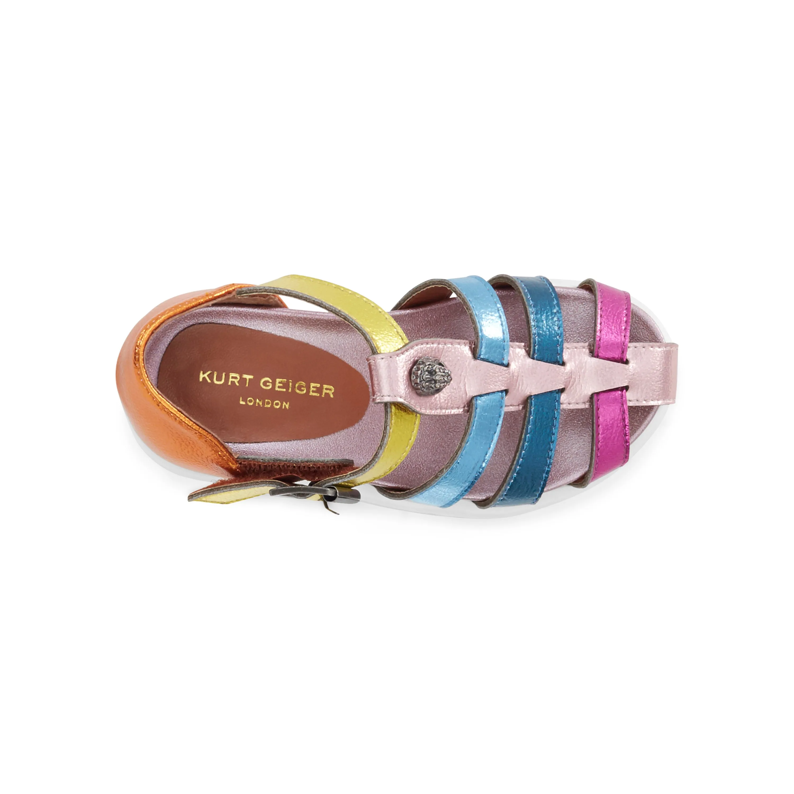 Kurt Geiger Kensington | Fisherman  Rainbow Toddler Sandals