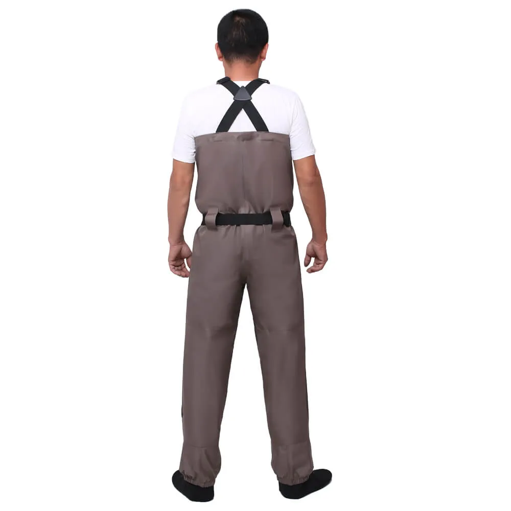 Kylebooker Mens Waterproof Breathable Stockingfoot Chest Fishing Hunting Waders KB001