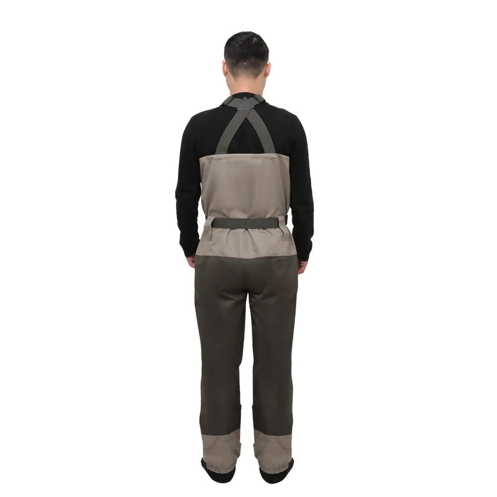 Kylebooker Waterproof Breathable Stockingfoot Chest Fishing Hunting Waders KB004