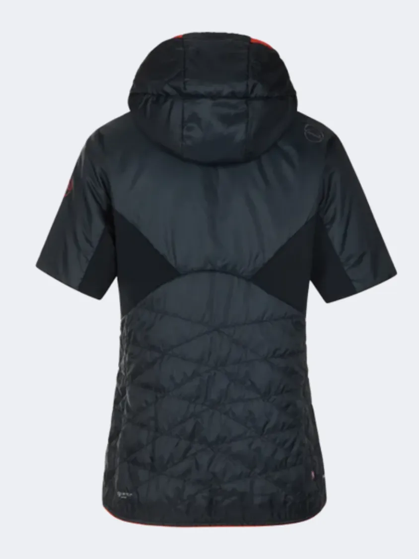 La Sportiva Ascent Women Hiking Vest Black/Cherry Tomato