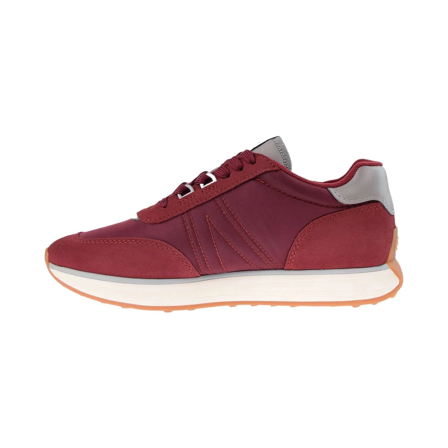 Lacoste L-Spin Deluxe Textile SMA Men's Shoes Burgundy-Off White