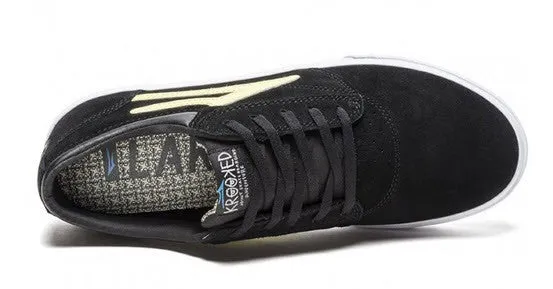 Lakai Griffin Black Yellow Suede