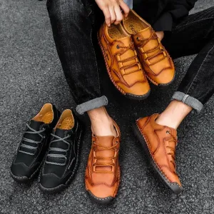Leather Men's Non-Slip Shoes