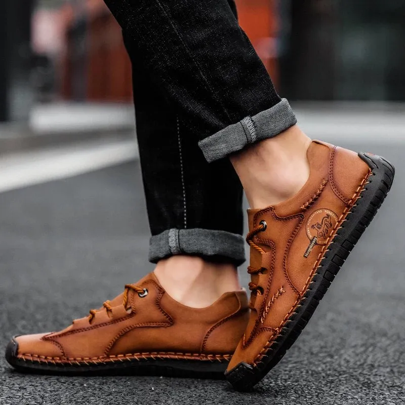 Leather Men's Non-Slip Shoes