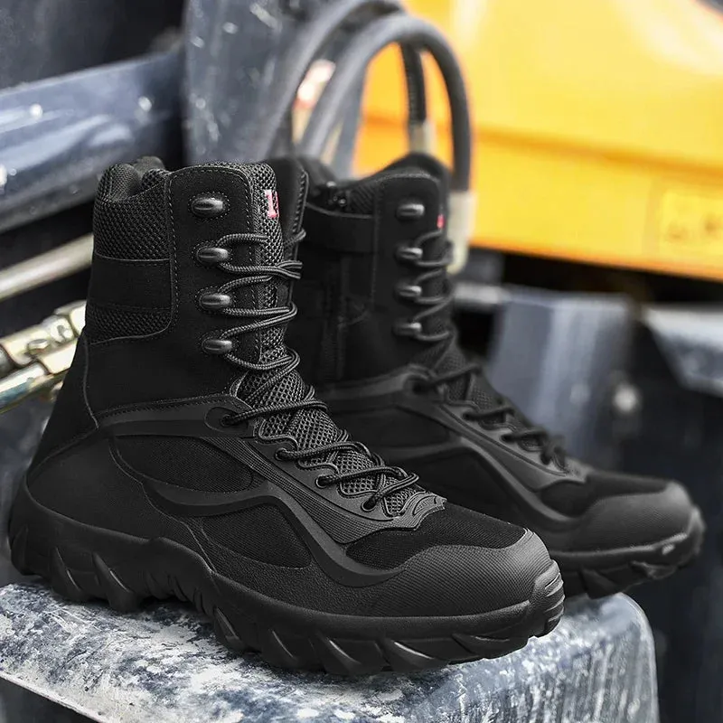 Lightweight & Non-slip Men’s Combat Boots | Special Forces Tactical Shoes for Hiking & Outdoor Activities - Elegant Gift for Men