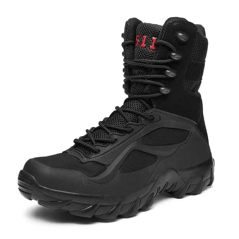 Lightweight & Non-slip Men’s Combat Boots | Special Forces Tactical Shoes for Hiking & Outdoor Activities - Elegant Gift for Men