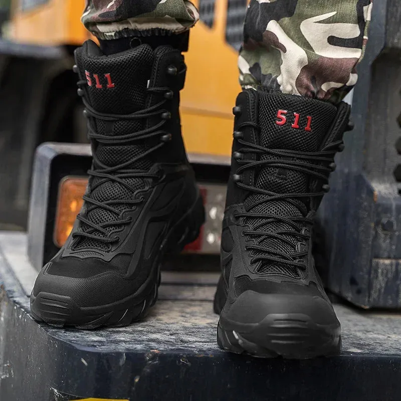 Lightweight & Non-slip Men’s Combat Boots | Special Forces Tactical Shoes for Hiking & Outdoor Activities - Elegant Gift for Men