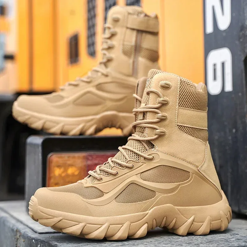 Lightweight & Non-slip Men’s Combat Boots | Special Forces Tactical Shoes for Hiking & Outdoor Activities - Elegant Gift for Men