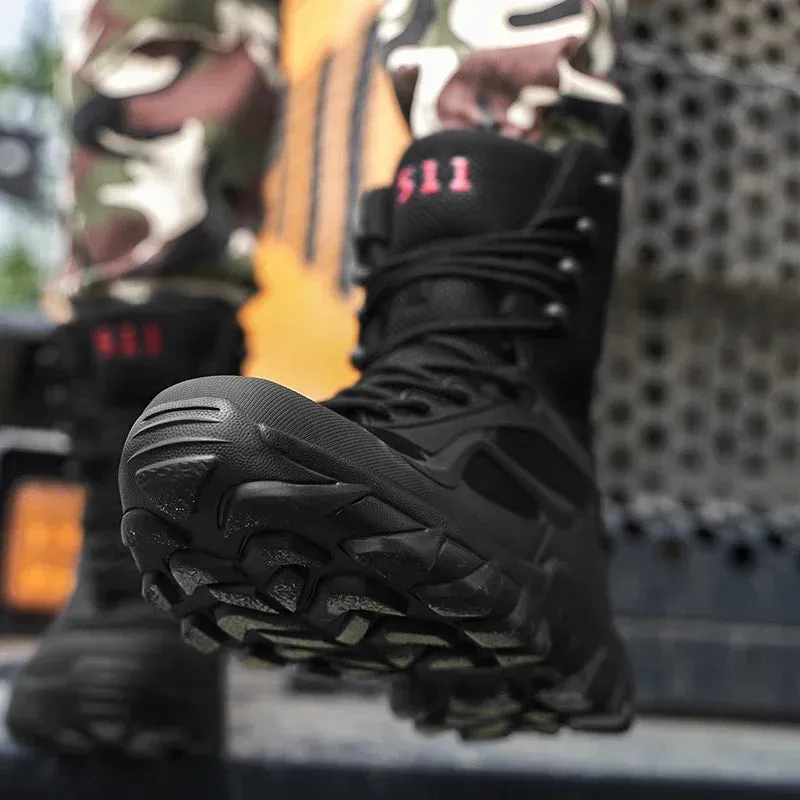 Lightweight & Non-slip Men’s Combat Boots | Special Forces Tactical Shoes for Hiking & Outdoor Activities - Elegant Gift for Men