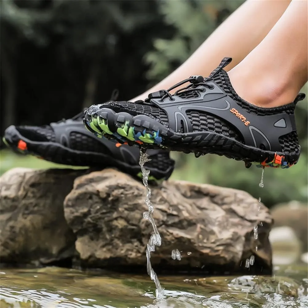 LLTMALL Men's Barefoot Aqua Water Hiking Shoes Quick Drying Outdoor Sneakers