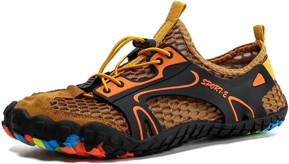 LLTMALL Men's Barefoot Aqua Water Hiking Shoes Quick Drying Outdoor Sneakers