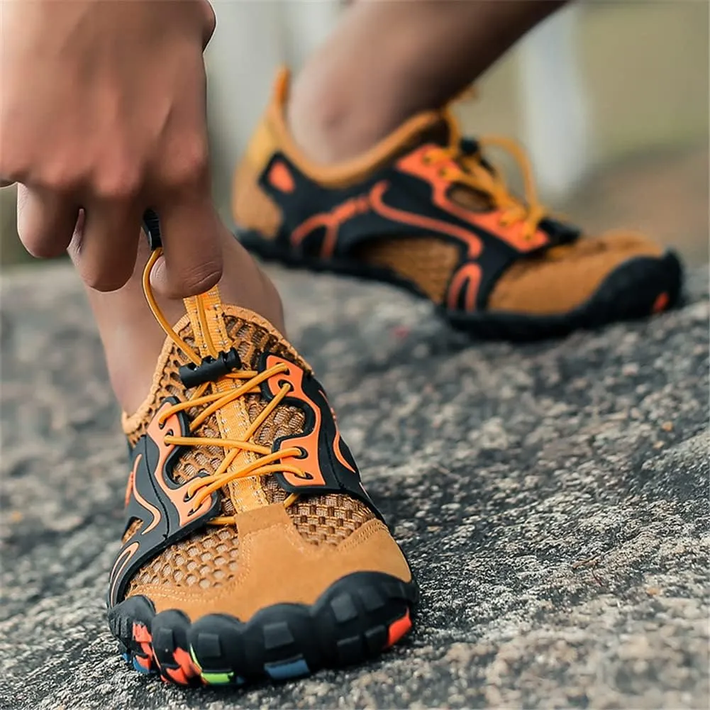 LLTMALL Men's Barefoot Aqua Water Hiking Shoes Quick Drying Outdoor Sneakers
