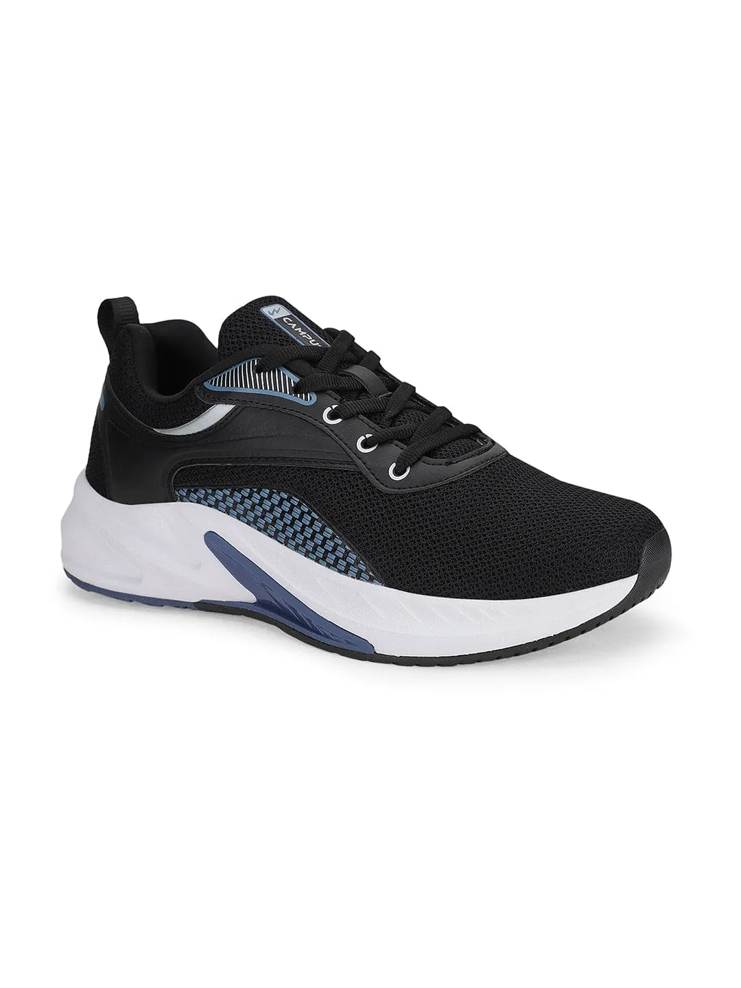 LOCATOR Black Men's Sports Shoes