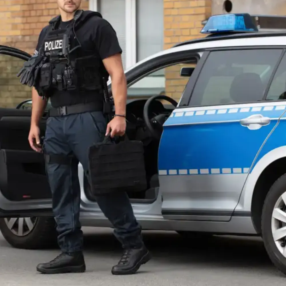 Lowa Renegade II GTX MID TF MF Police Boots Black